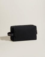 PORTACOSMETICO LONA NEGRO GRANDE - Imagen 2